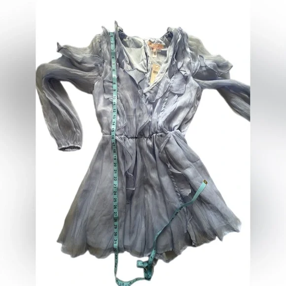 Anthropologie NWT Hutch Long Sleeve Frilled Romper small - Picture 8 of 14